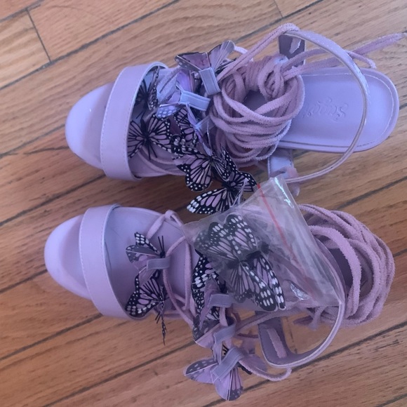 Dolls Kill Shoes Dollskill Butterfly Heels Lilac Poshmark